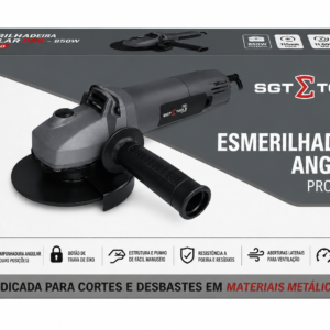 Esmerilhadeira Angular SGT Tools PRO 850W 115mm 220V – SGT-4400